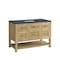 James Martin Vanities Breckenridge 48in Single Vanity, Light Natural Oak w/ 3 CM Charcoal Soapstone Top 330-V48-LNO-3CSP - alternate 5